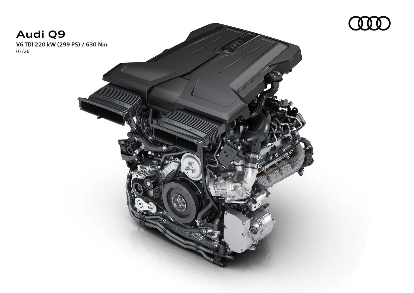 아우디 Q9 V6 TDI 엔진
